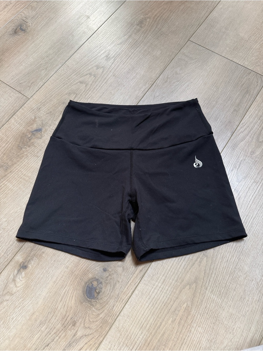 Ryderwear Black High-Rise Athletic Shorts